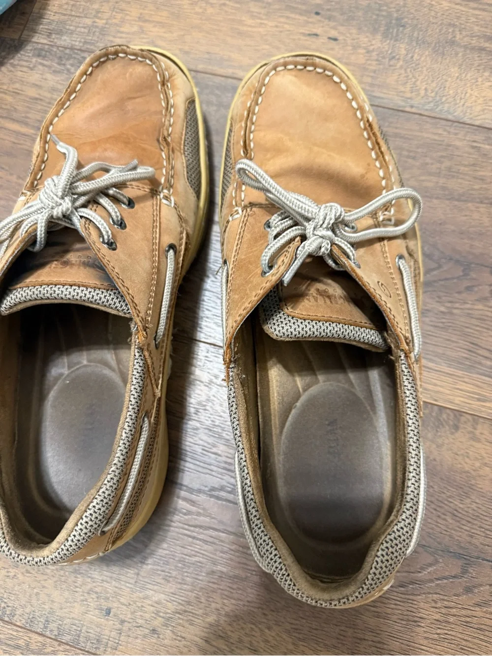 Men's Magellan Leather Boat Shoes - Casual Lace-Up Comfort